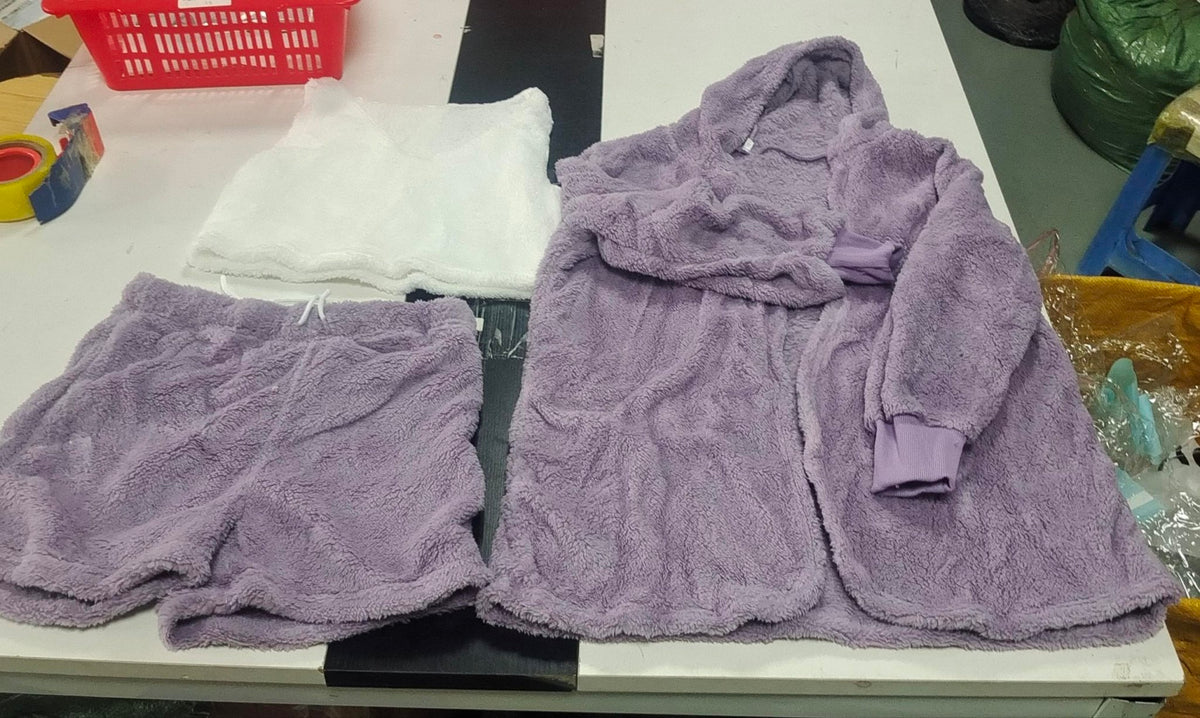 3-Piece Pajama Set - Top, Crop Tank & Shorts – photo 14