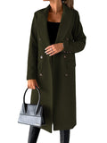 Double-Breasted Long Lapel Coat – photo 3