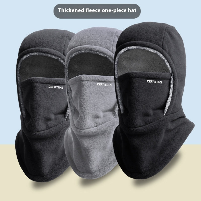 Fleece Hooded Scarf & Face Warmer – photo 2