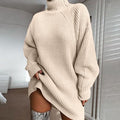 Turtleneck Sweater Dress – photo 6