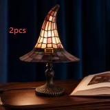 Witch Hat Night Light - Gothic Halloween Lamp – photo 3