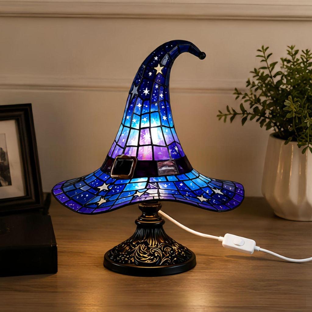 Witch Hat Night Light - Gothic Halloween Lamp – photo 6