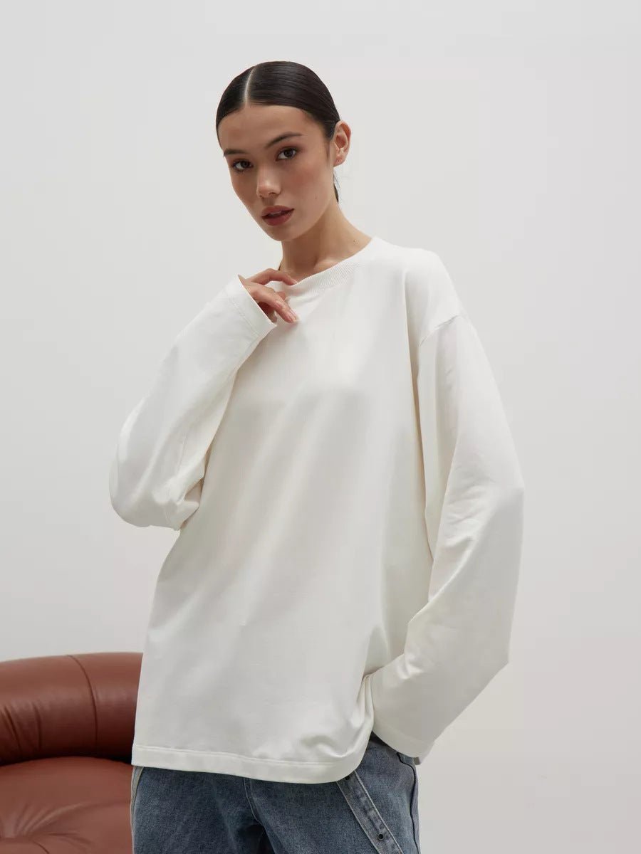 Women's Round Neck Long-Sleeve Tee – photo 3