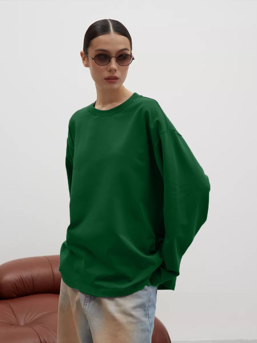 Women's Round Neck Long-Sleeve Tee – photo 10