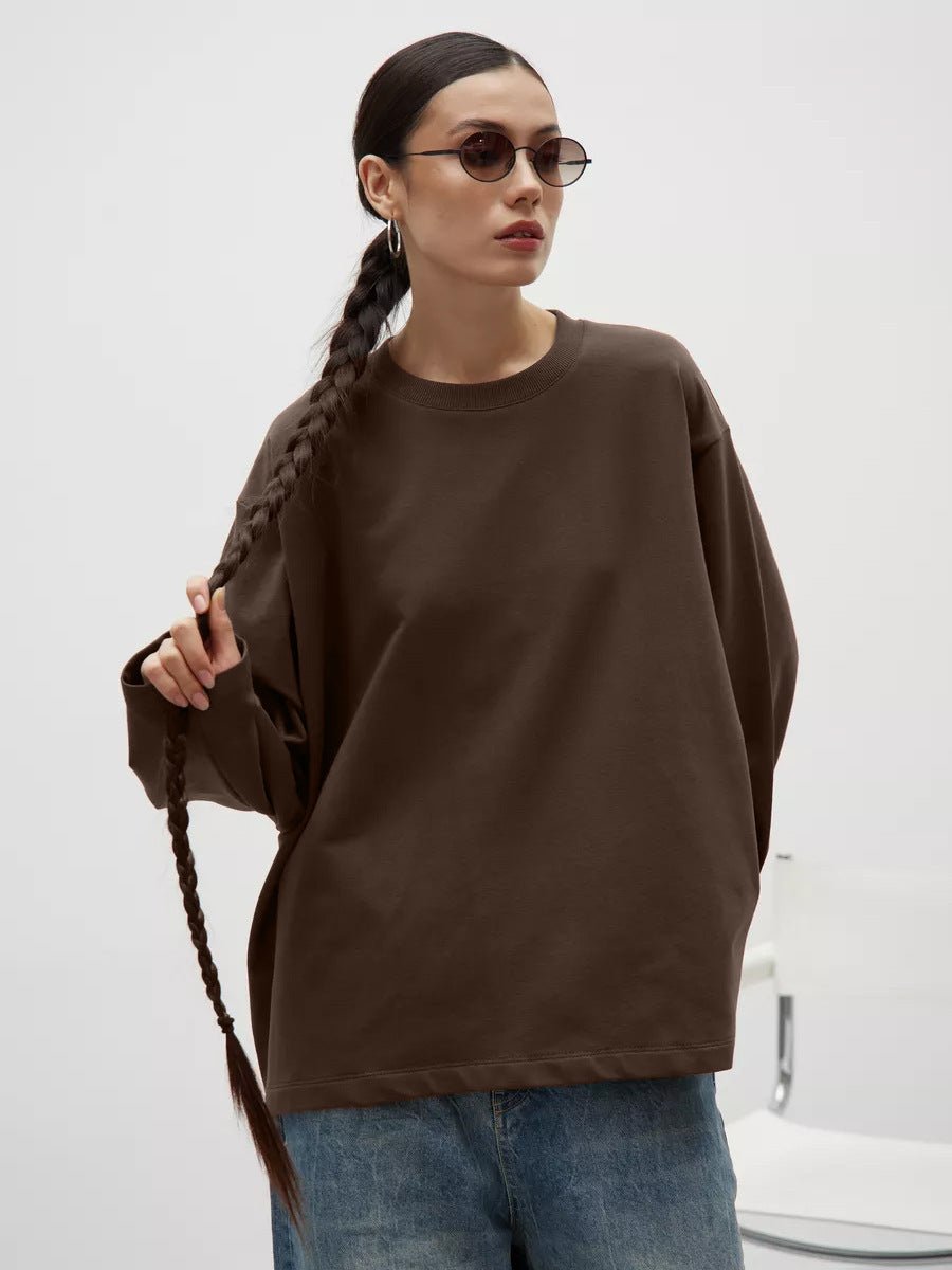 Women's Round Neck Long-Sleeve Tee – photo 14