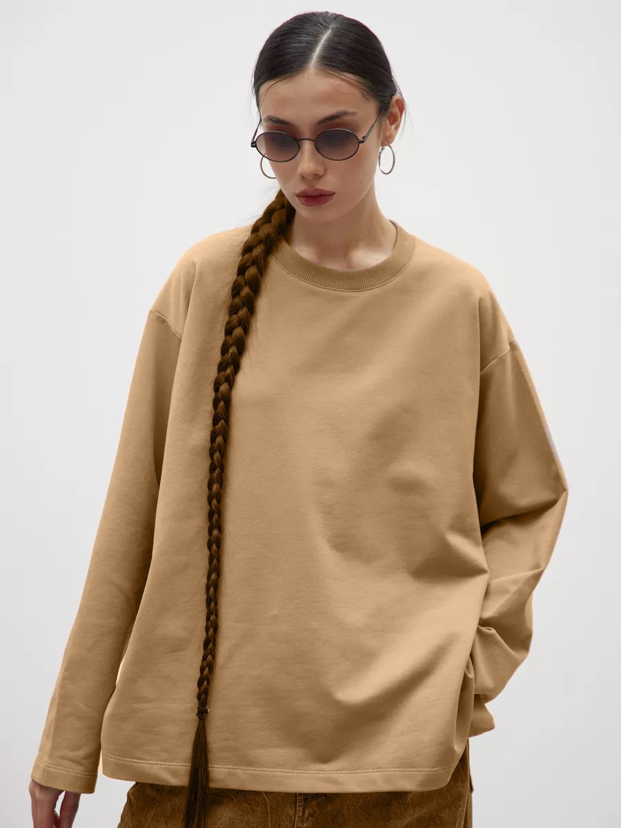 Women's Round Neck Long-Sleeve Tee – photo 11