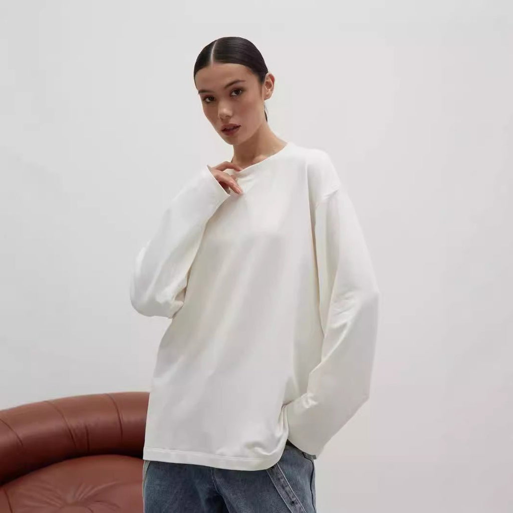 Women's Round Neck Long-Sleeve Tee – photo 8