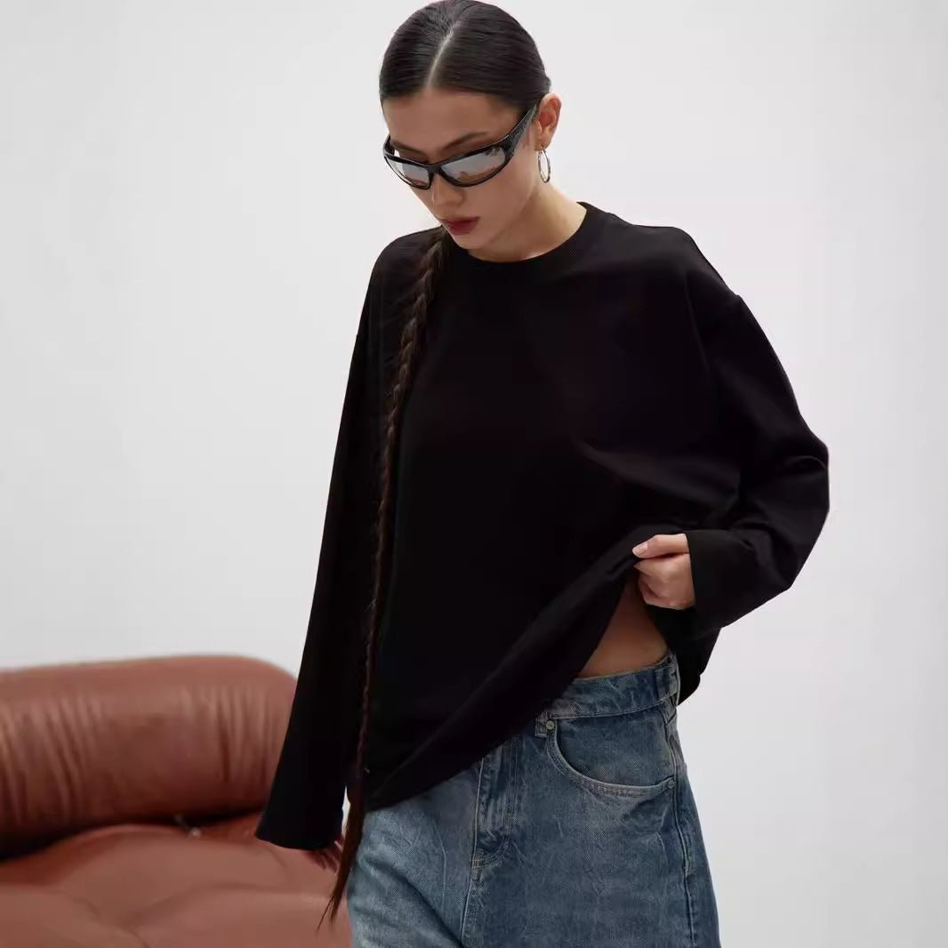 Women's Round Neck Long-Sleeve Tee – photo 2