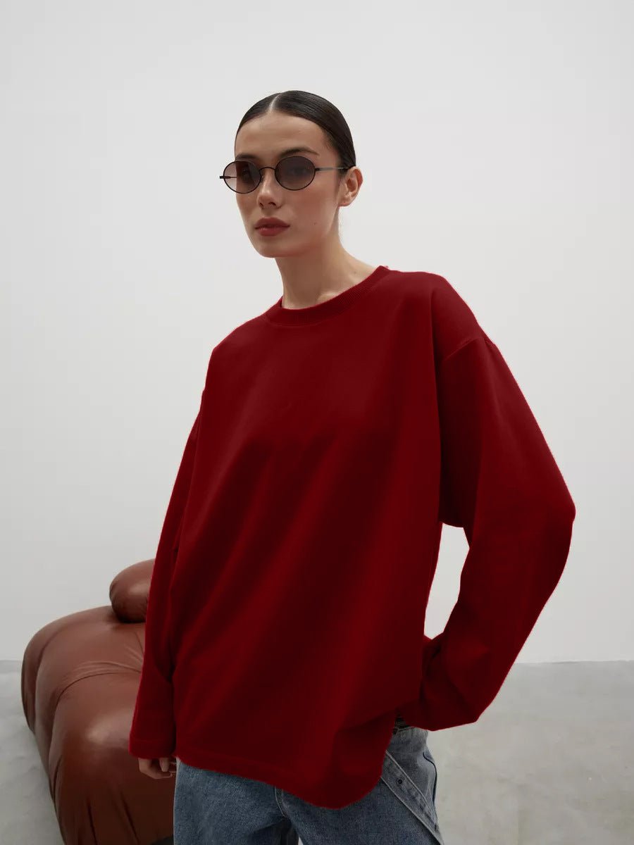 Women's Round Neck Long-Sleeve Tee – photo 9