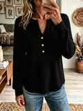 Women's V-Neck Long-Sleeve Tee – photo 11